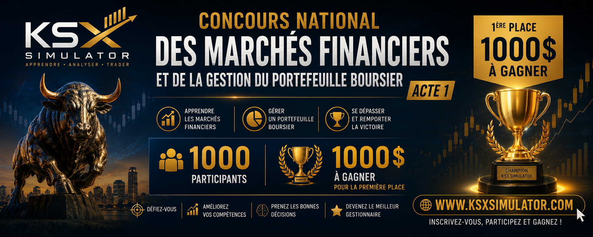 KSX Simulator — la plateforme de simulation boursière de la Bourse de Kinshasa